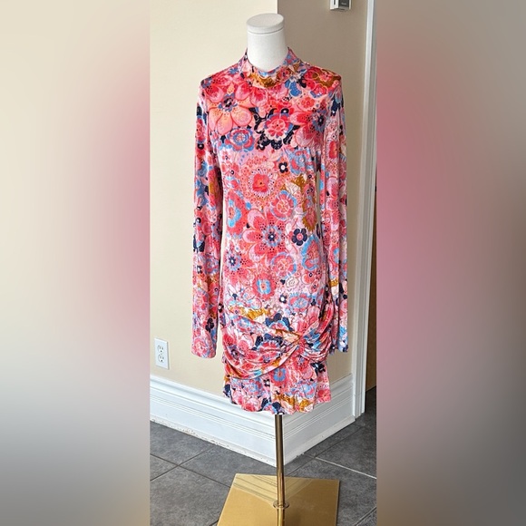 FREE PEOPLE Della Burnout Velvet Mini size extra large - Picture 11 of 16